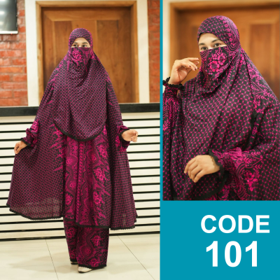 Khimar & Plazu Set (H-101)