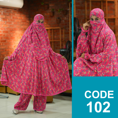 Khimar & Plazu Set (H-102)