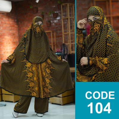 Khimar & Plazu Set (H-104)