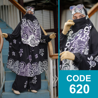 VIP Luxury Khimar Plazu Set (620)