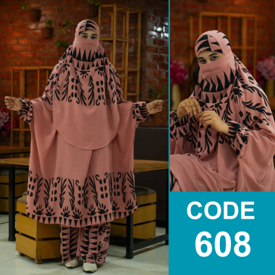 Next VIP Luxury Khimar Plazu Set (608)