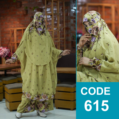 VIP Luxury Khimar Plazu Set (615)