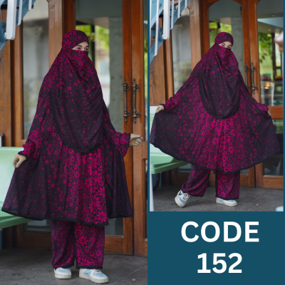 Khimar and Plazo set (152)