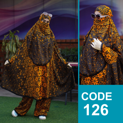 Khimar and Plazo set (126)