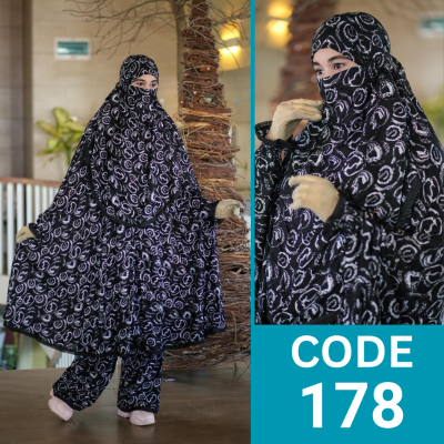 Khimar and Plazo set (178)