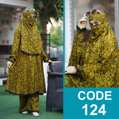 Khimar and Plazo set (124)