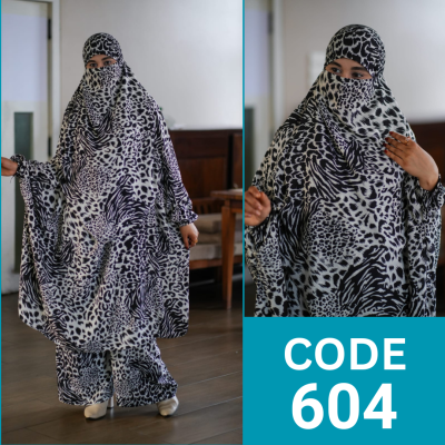 VIP Luxury Khimar Plazu Set (604)