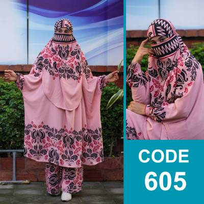 VIP Luxury Khimar Plazu Set (605)
