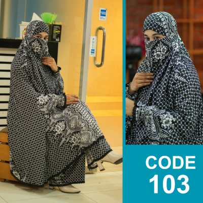 Khimar and Plazo set (103@)