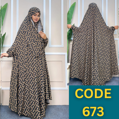 Jafran Zilbab Abaya Khimar (673)