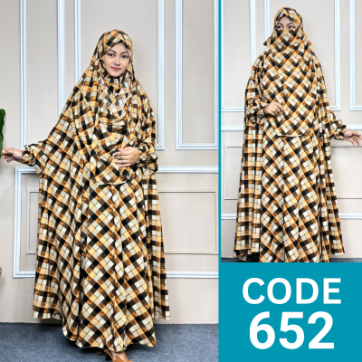 VIP Luxary Zilbab Abaya Khimar (652)