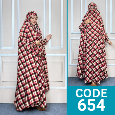 VIP Luxary Zilbab Abaya Khimar (654)