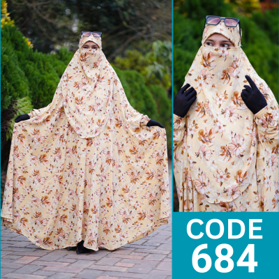 Luxary Zilbab Abaya Khimar (684)