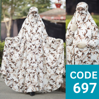 Luxary Zilbab Abaya Khimar (697)