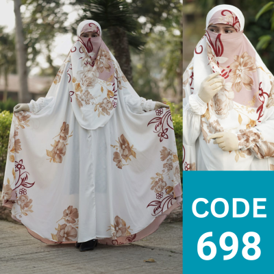 Luxary Zilbab Abaya Khimar (698)