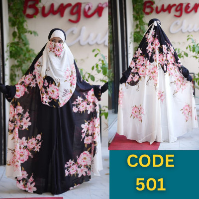 Luxary Zilbab Abaya Khimar (501)