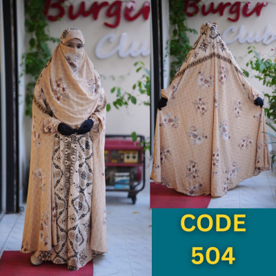 Luxary Zilbab Abaya Khimar (504)