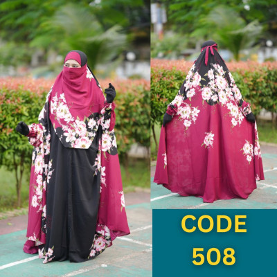 Luxary Zilbab Abaya Khimar (508)