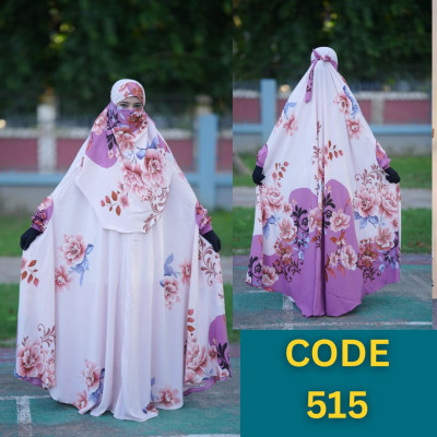 Luxary Zilbab Abaya Khimar (515)