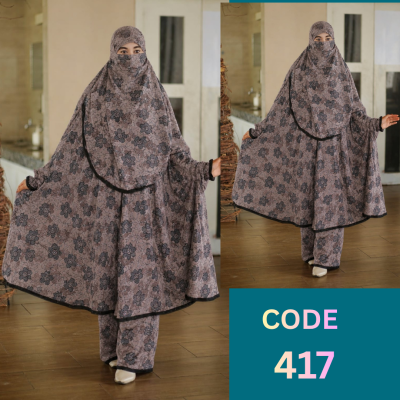 Styles Khimar & Plazu Set (417)