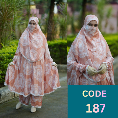 Khimar and Plazo set (187)