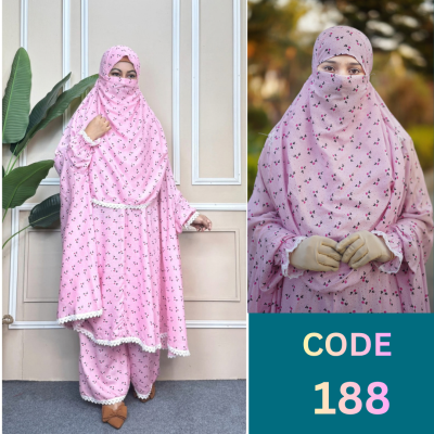 Khimar and Plazo set (188)