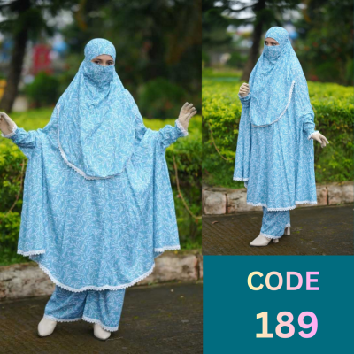 Khimar and Plazo set (189)