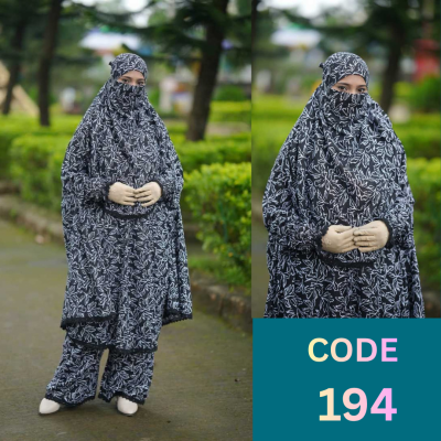 Khimar and Plazo set (194)