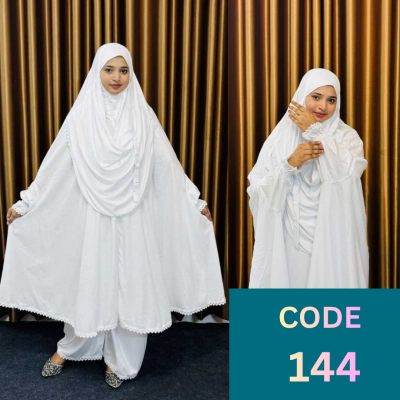 Khimar plazu set @ 144