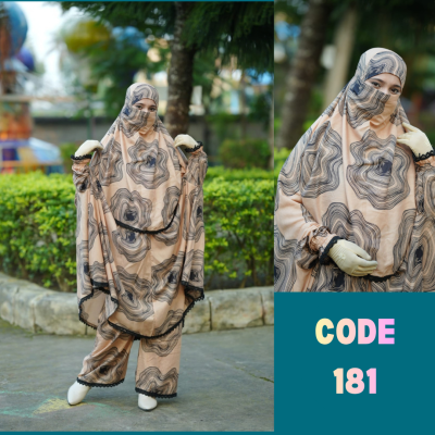Khimar and Plazo set (181)
